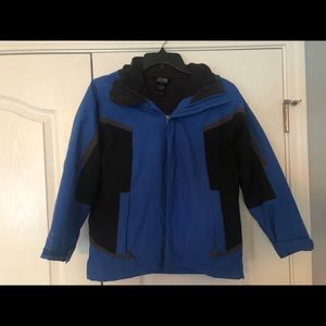 Boys North Face Fall Winter Coat Jacket Sz Medium